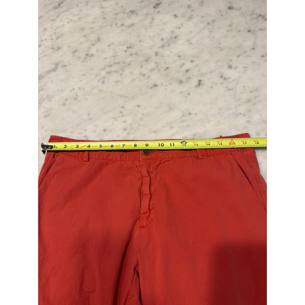 Jimmy Key Red Chino Pants Men's 34 Casual‎ Preppy Golf Summer - Picture 4 of 6